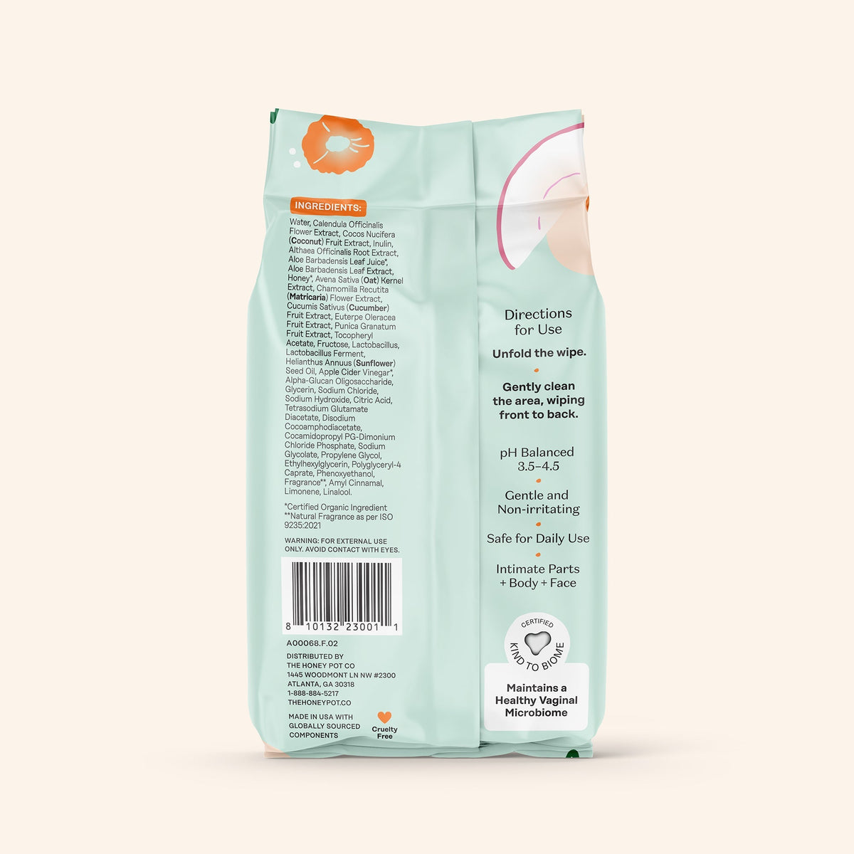 Prebiotic Intimate Wipes